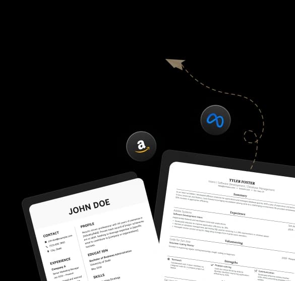 Resume Mobile Banner